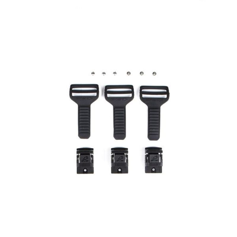 EVS EVS RS9 Buckle Kit (3 Male/3 Female/Hardware) Black - One Size Body Protection aftermarket performance part