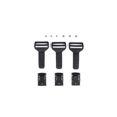 EVS EVS RS9 Buckle Kit (3 Male/3 Female/Hardware) Black - One Size Body Protection aftermarket performance part