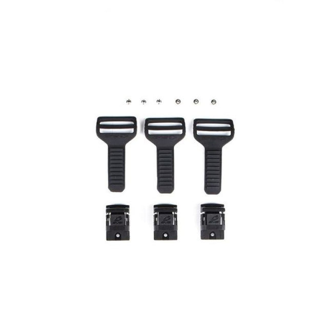 EVS EVS RS9 Buckle Kit (3 Male/3 Female/Hardware) Black - One Size Body Protection aftermarket performance part