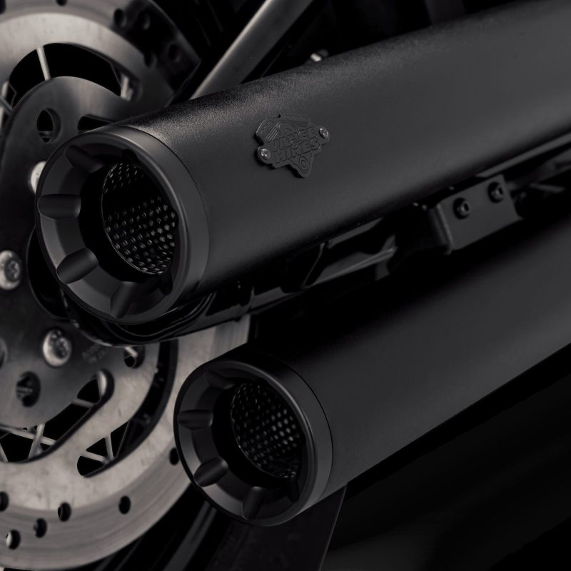 Vance & Hines 18-22 Harley Davidson Softail Eliminator 300 PCX Slip-Ons Exhaust - Black Vance and Hines Motorcycle Slip-On  AXOPROS