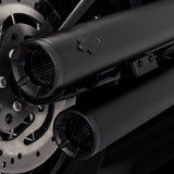 Vance & Hines 18-22 Harley Davidson Softail Eliminator 300 PCX Slip-Ons Exhaust - Black Vance and Hines Motorcycle Slip-On  AXOPROS