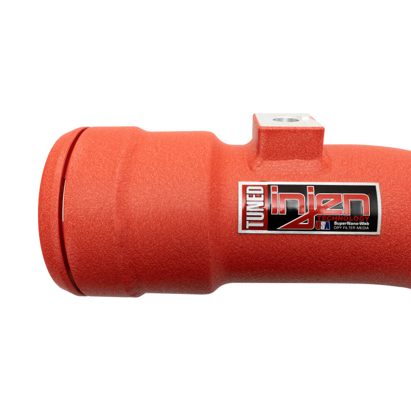 Injen 17-22 Ford F250/F/350/F-450/F-550 V8-6.7L Turbo Diesel Wrinkle Red Intercooler Piping Kit Injen Intercooler Pipe Kits  AXOPROS