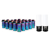 Mishimoto Aluminum Locking Lug Nuts 1/2 X 20 23pc Set Neo Chrome Mishimoto Lug Nuts  AXOPROS