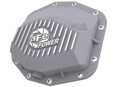 aFe 21-22 RAM 1500 TRX HEMI V8 6.2L(sc) Street Series Rear Differential Cover Raw w/ Machined Fins aFe Diff Covers  AXOPROS
