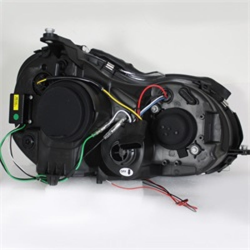 Spyder Mercedes Benz CLK 03-09 Projector Halogen Model- LED Halo DRL Chrm PRO-YD-MBCLK03-DRL-C SPYDER Headlights  AXOPROS