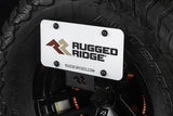 Rugged Ridge Tag Relocation Bracket Rear 18-20 Jeep Wrangler JL Rugged Ridge Spare Tire Carriers  AXOPROS