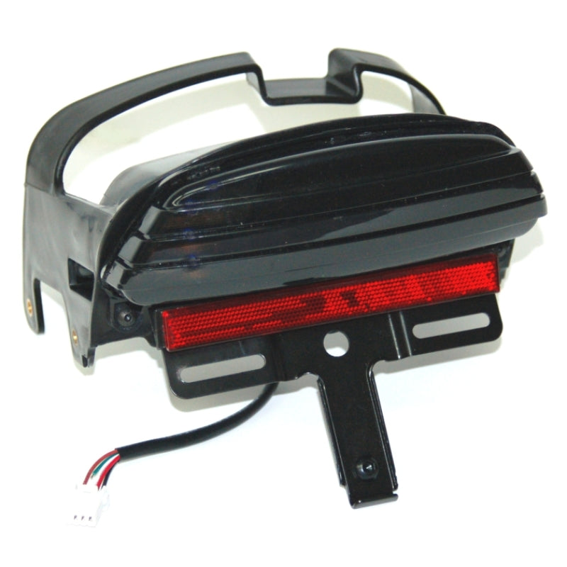 Letric Lighting 08-13 Dyna Fat Bob FXDF Replacement LED Taillight - Smoked Letric Lighting Tail Lights  AXOPROS