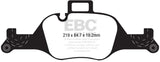 EBC 2017+ BMW 530 G30 Redstuff Front Brake Pads EBC Brake Pads - Performance  AXOPROS