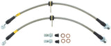 StopTech 00-05 Toyota MR2 Spyder Front Stainless Steel Brake Lines Stoptech Brake Line Kits  AXOPROS
