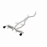 MagnaFlow 2020+ Toyota Supra SPEQ Series Cat-Back Performance Exhaust System w/ Black Chrome Tips Magnaflow Catback  AXOPROS