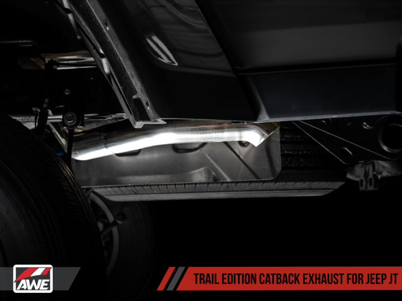 AWE Tuning 20-21 Jeep Gladiator JT 3.6L Trail Edition Cat-Back Exhaust AWE Tuning Catback  AXOPROS