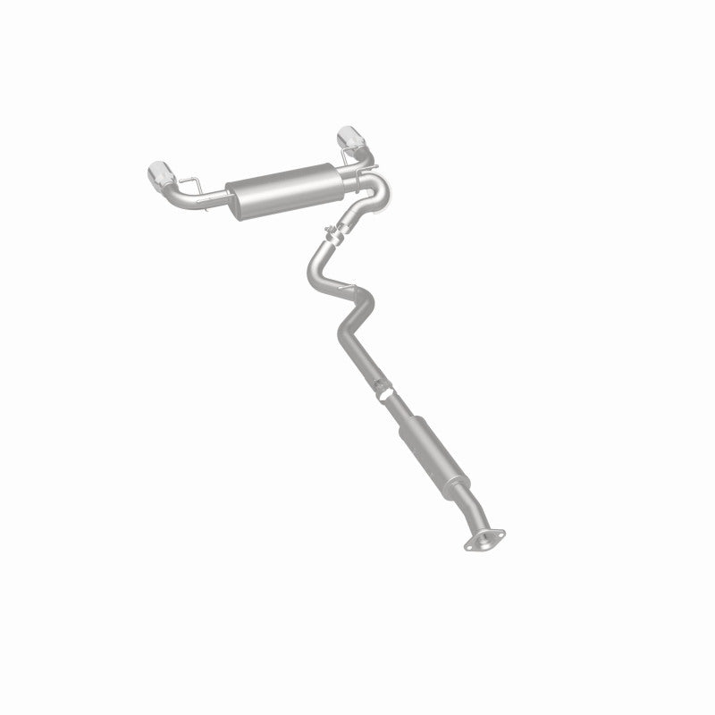 MagnaFlow 13 Scion FR-S / 13 Subaru BRZ Dual Split Rear Exit Stainless Cat Back Performance Exhaust Magnaflow Catback  AXOPROS
