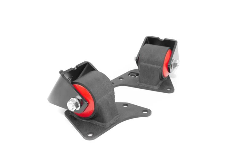 Innovative 99-00 Mazda Miata NB 1.8L Black Steel Replacement Mounts 60A Bushings (No Trans Mount) Innovative Mounts Engine Mounts  AXOPROS