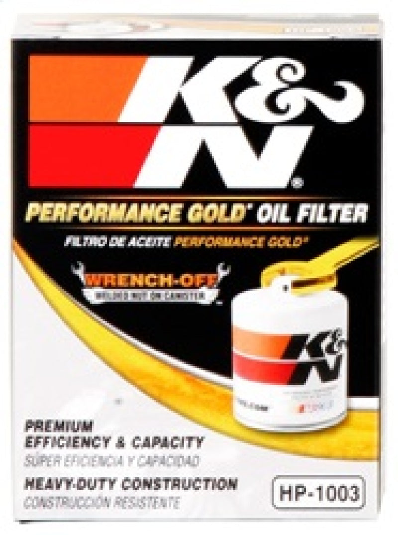 K&N 03-09 Scion tC / 00-05 Celica GT/GT-S Performance Gold Oil Filter K&N Engineering Oil Filters  AXOPROS