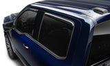AVS 15-18 Ford F-150 Supercrew Ventvisor In-Channel Front & Rear Window Deflectors 4pc - Smoke AVS Wind Deflectors  AXOPROS