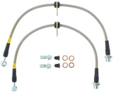 StopTech 08-10 Toyota Land Cruiser Front Stainless Steel Brake Line Kit Stoptech Brake Line Kits  AXOPROS