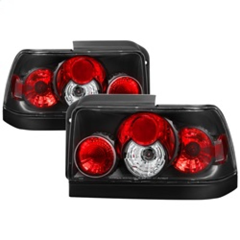 Spyder Toyota Corolla 93-97 Euro Style Tail Lights Black ALT-YD-TC93-BK SPYDER Tail Lights  AXOPROS