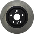 StopTech Power Slot 06 Lexus GS430 / 07-08 Lexus GS350/GS450H / 06-10 IS350 Slotted Left Front Roto Stoptech Brake Rotors - Slotted  AXOPROS
