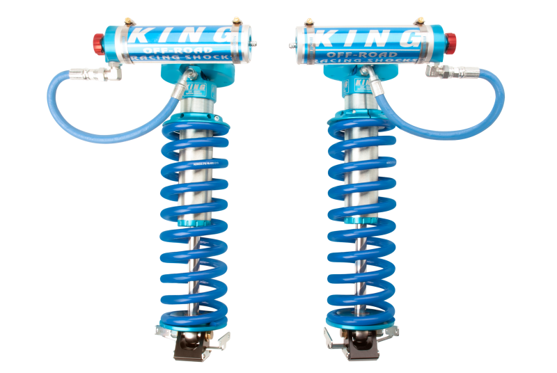 King Shocks 2005+ Ford F-250 4WD Front 2.5 Dia Remote Res Coilover Conversion w/Adjuster (Pair) King Shocks Coilovers  AXOPROS