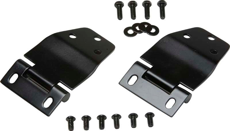 Kentrol 77-86 Jeep CJ7 Hardtop Liftgate Hinge Pair - Powdercoat Black Kentrol Hard Top Accessories  AXOPROS