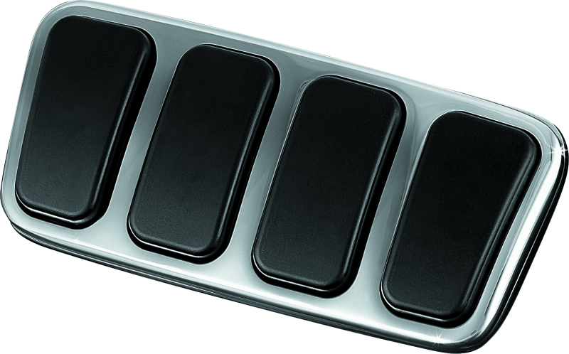 Kuryakyn Brake Pedal Pad For Honda Chrome Kuryakyn Pedals  AXOPROS
