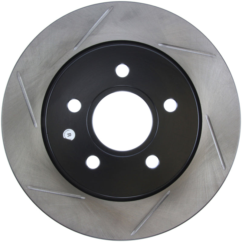 StopTech 13 Ford Focus ST Slotted Right Rear Rotor Stoptech Brake Rotors - Slotted  AXOPROS
