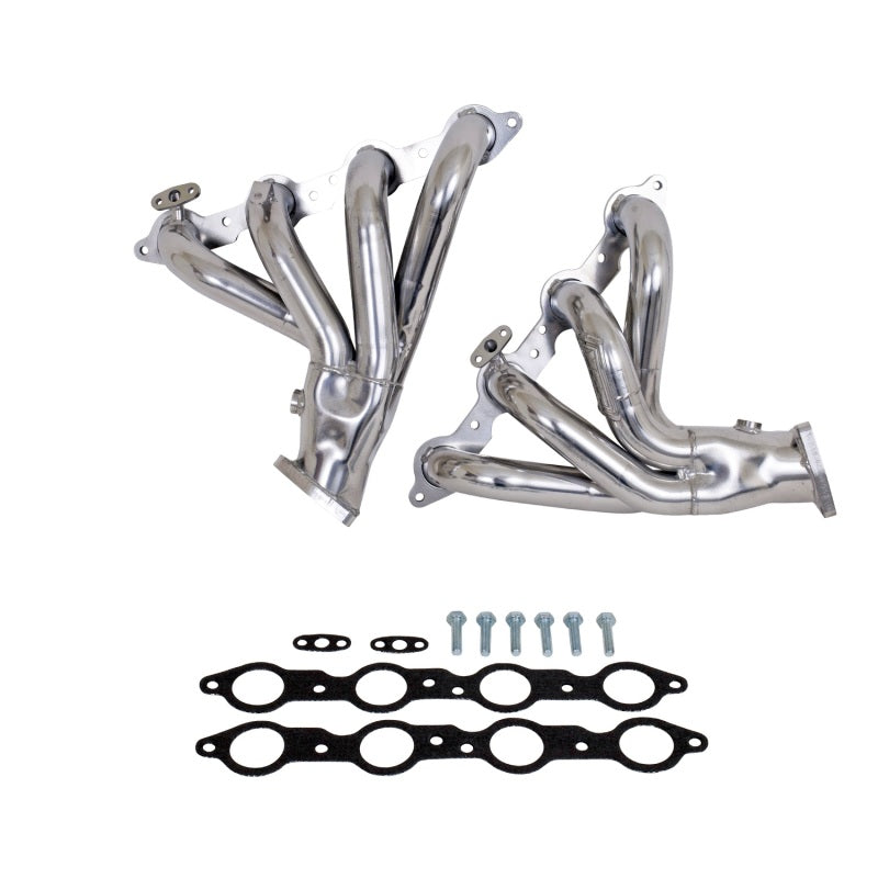BBK 97-99 Corvette C5 LS1 Shorty Tuned Length Exhaust Headers - 1-3/4 Silver Ceramic BBK Headers & Manifolds  AXOPROS