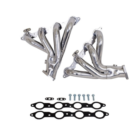 BBK 97-99 Corvette C5 LS1 Shorty Tuned Length Exhaust Headers - 1-3/4 Silver Ceramic BBK Headers & Manifolds  AXOPROS