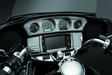 Kuryakyn Deluxe Tri-Line Stereo Trim Kit 14-Up Touring Models Chrome Kuryakyn Exterior Trim  AXOPROS