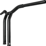 Burly Brand Dominator Raked Bar 14in - Gloss Black Burly Brand Handlebars  AXOPROS