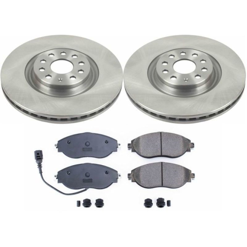 Power Stop 12-17 Volkswagen CC Front Autospecialty Brake Kit PowerStop Brake Kits - OE  AXOPROS