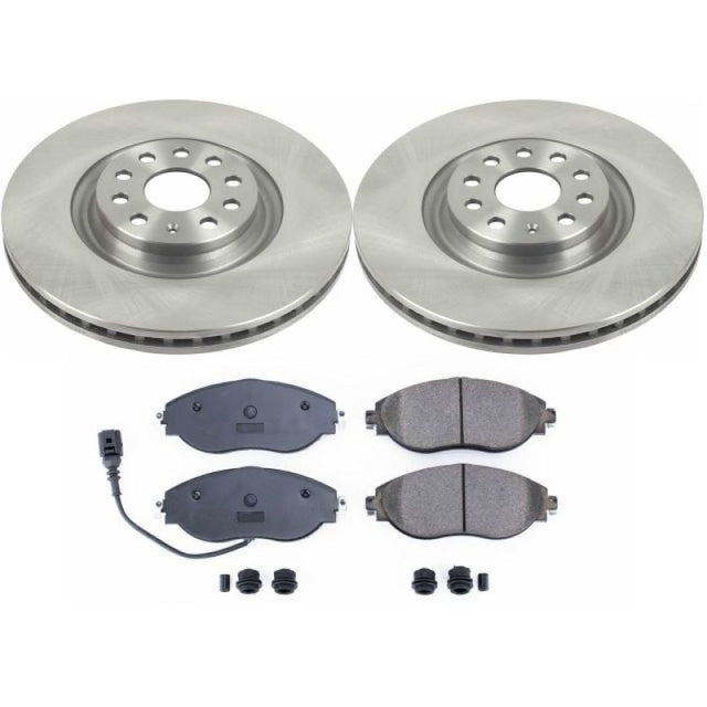 Power Stop 12-17 Volkswagen CC Front Autospecialty Brake Kit PowerStop Brake Kits - OE  AXOPROS