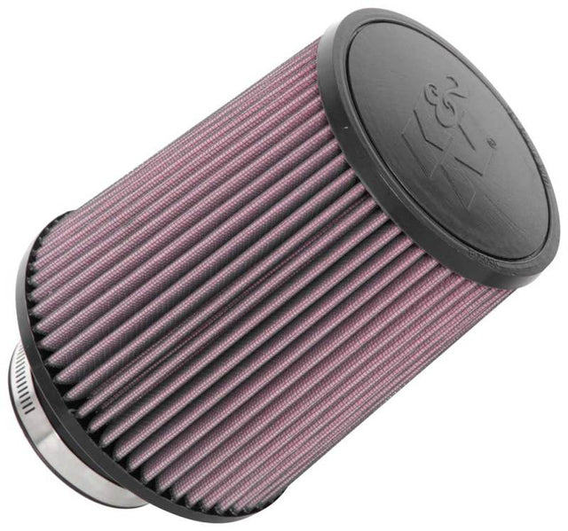 K&N Universal Clamp-On Air Filter 3-1/8in FLG / 6in B / 5in T / 7in H K&N Engineering Air Filters - Universal Fit  AXOPROS