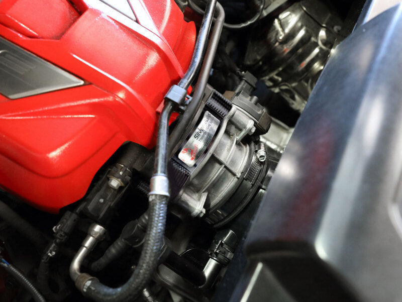 aFe 2020 Vette C8 Silver Bullet Aluminum Throttle Body Spacer / Works With Factory Intake Only - Blk aFe Throttle Body Spacers  AXOPROS