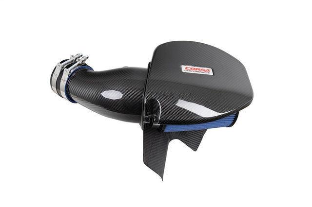 CORSA Performance Corsa 21-23 Dodge Challenger/Charger 6.4L V8 Carbon Fiber Open Element Air Intake - Oiled Cold Air Intakes aftermarket performance part