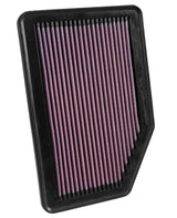K&N Replacement Panel Air Filter for 15-16 Honda CR-V 2.4L K&N Engineering Air Filters - Drop In  AXOPROS
