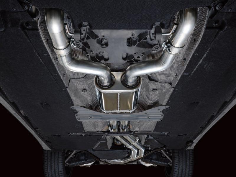 AWE Tuning 19-23 Audi C8 S6/S7 2.9T V6 AWD Touring Edition Exhaust - Diamond Black Tips AWE Tuning Catback  AXOPROS