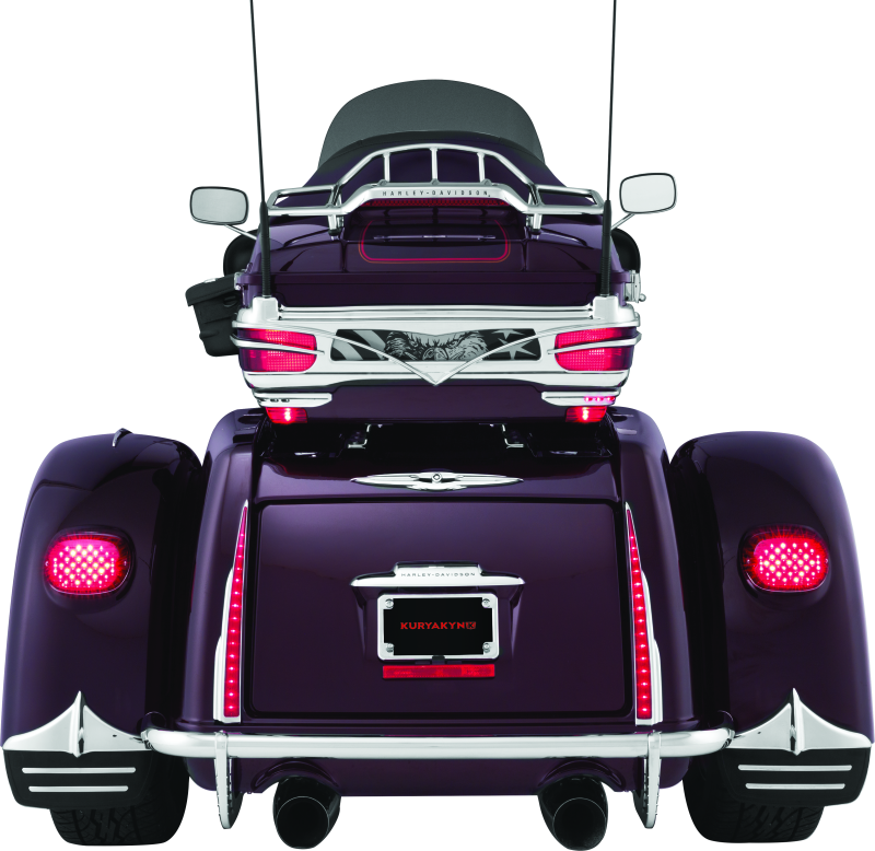 Kuryakyn Rear Light Bars For Trikes Chrome Kuryakyn Tail Lights  AXOPROS