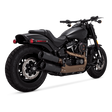 Vance & Hines HD Softail 18-22 Fatbob Hgh S/O Black Slip-On Exhaust Vance and Hines Motorcycle Slip-On  AXOPROS