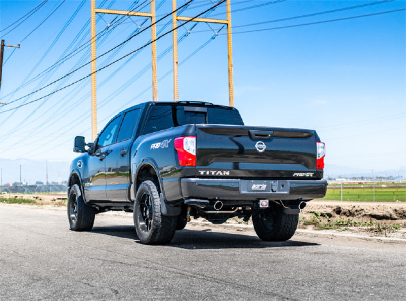 Borla 16-19 Nissan Titan 5.6L V8 2WD/4WD S-Type Catback Exhaust Borla Catback  AXOPROS