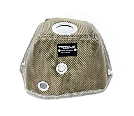 Torque Solution 2017+ Honda Civic Type-R FK8 Thermal Downpipe Blanket (Volcanic Rock) Torque Solution Turbo Blankets  AXOPROS