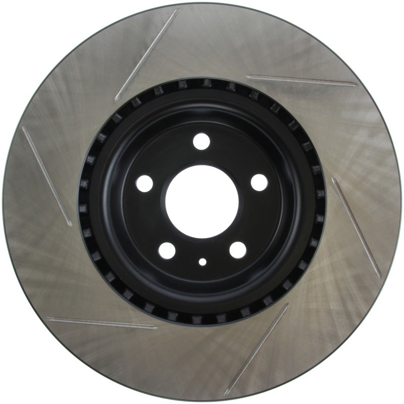 StopTech Power Slot 12 Audi A6 Quattro/11-12 A7 Quattro / 7/11-13 S4 Front Left Slotted Rotor Stoptech Brake Rotors - Slotted  AXOPROS
