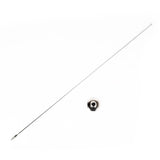 Rugged Ridge 97-06 Jeep Wrangler TJ/LJ Stainless Steel Antenna Mast & Base Rugged Ridge Antennas  AXOPROS