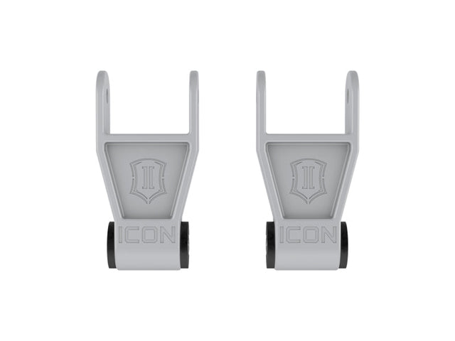 ICON 10-23 Ford F-Series Billet 1in Lowering Shackle Kit ICON Shackle Kits  AXOPROS