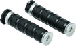 Kuryakyn Dillinger Grips Dual Cable Silver Kuryakyn Grips  AXOPROS