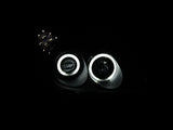 ANZO 2002-2003 Lexus Es300 Projector Headlights w/ Halo Black ANZO Headlights  AXOPROS