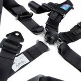 NRG 5PT 3in. Seat Belt Harness / Cam Lock - Black NRG Seat Belts & Harnesses  AXOPROS
