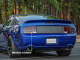 Raxiom 05-09 Ford Mustang Tail Lights- Black Housing (Smoked Lens) Raxiom Tail Lights  AXOPROS