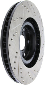 StopTech 5/93-98 Toyota Supra Turbo Right Front Slotted & Drilled Rotor Stoptech Brake Rotors - Slot & Drilled  AXOPROS