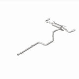 MagnaFlow 10-12 Mazda 3 L4 2.5L Hatchback Split Rear Exit Stainless Cat Back Performance Exhaust Magnaflow Catback  AXOPROS